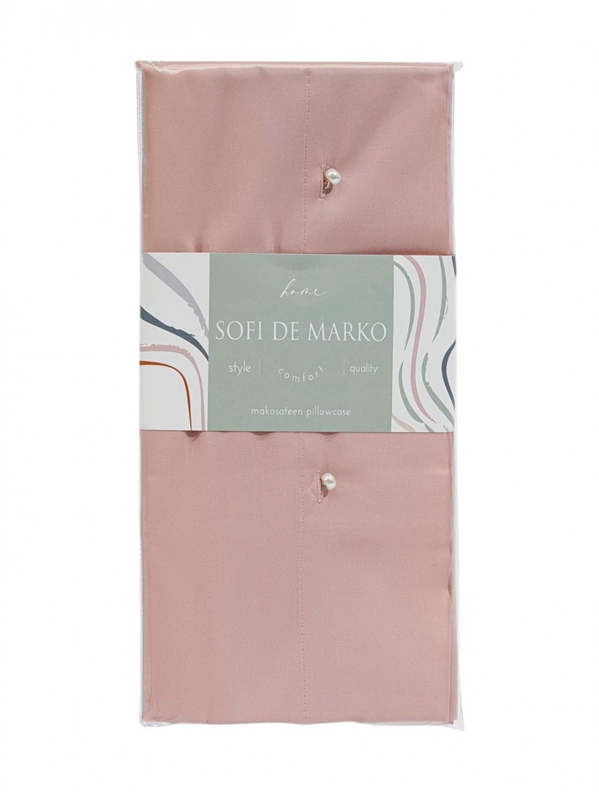 Premium Mako (розовый) Наволочка 50х70 (1шт)